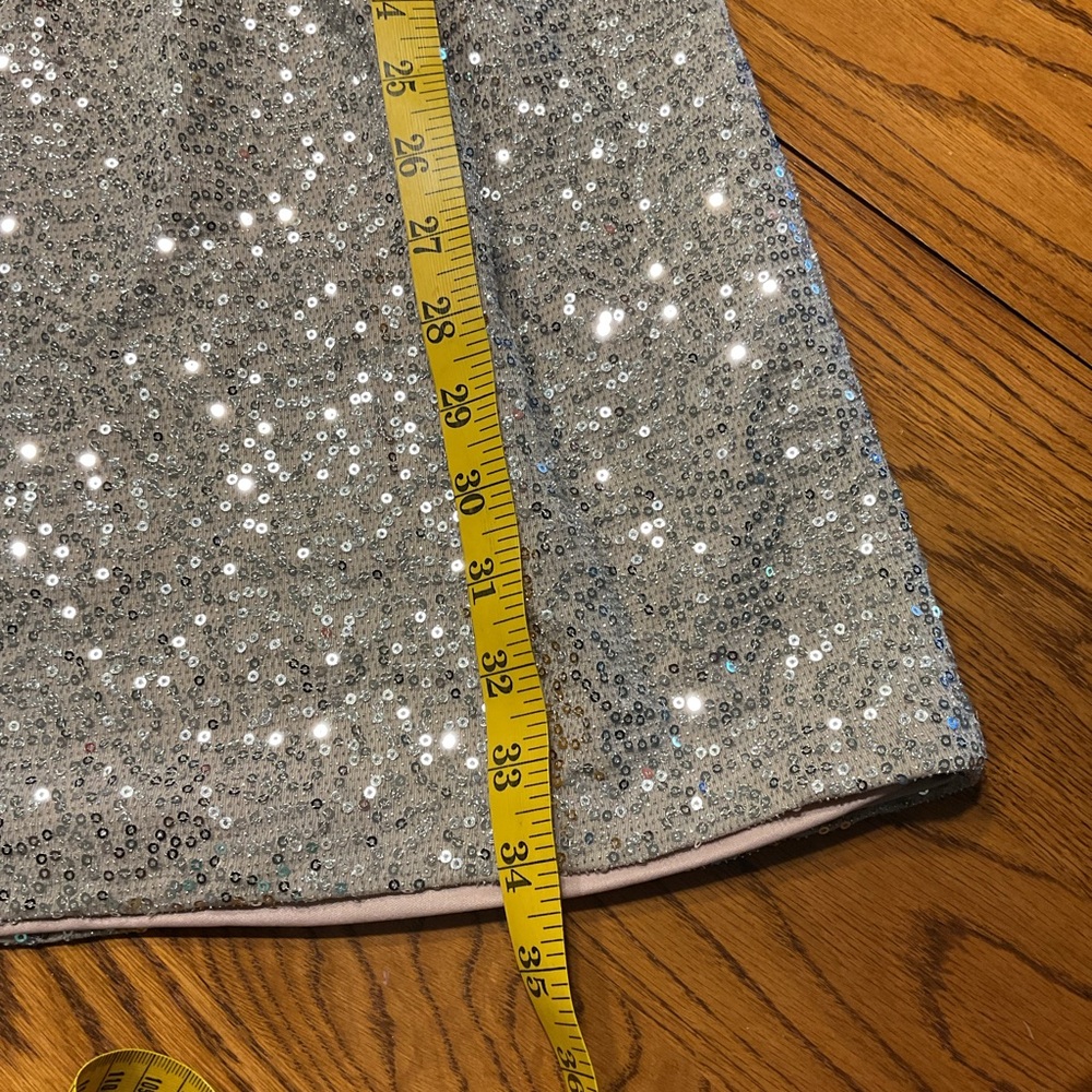 Nwt Express Size Small Sequence Covered Stretchy … - image 6